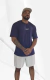 Camisa Oversized OGGI Azul - comprar online
