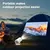 Projetor magcúbico 4k android 11 hy300 pro na internet