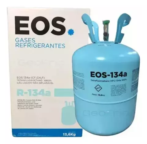 Gás R134A Refrigerante Botija de 13,6Kg EOS