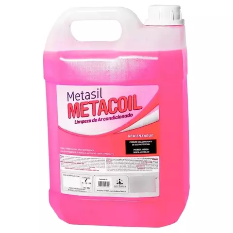 Limpeza Ar Condicionado Desengordurante Metacoil Metasil 5L