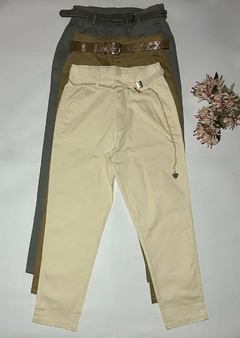 Calça Sarja com Cinto - KaiLua Moda Feminina