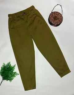 Calça Sarja com Cinto - comprar online