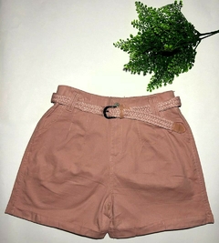 Short Sarja com Cinto