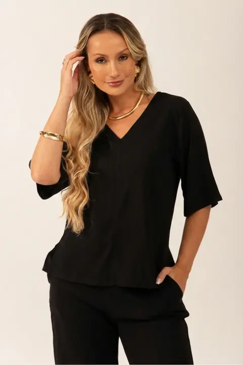 Blusa Manga Adrielle