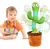 Cactus bailarín luminoso - canta y repite lo que escucha - comprar online