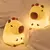 Lámpara Capybara de silicona luminoso - comprar online