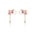 Brinco ear cuff cristal turmalina rosa na internet