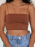 Cropped Feminino Tiras Alça Elástico - MD Confecções