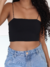 Cropped Feminino Tiras Alça Elástico - MD Confecções