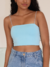 Cropped Feminino Tiras Alça Elástico na internet