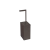 LIXEIRA TRAMONTINA LUZ C/ SUPORTE PAPEL HIGIÊNICO BLACK MATTE 5,5L - comprar online