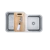 CUBA FRANKE DE EMBUTIR BELL 84CM C/ ACESSÓRIOS - comprar online