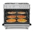FOGÃO BERTAZZONI MASTER FORNO A GÁS 90CM