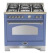 FOGÃO LOFRA AZUL LAVANDA DOLCEVITA 1 FORNO 90CM - comprar online