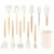 Kit de Colheres de Silicone - 12 Peças na internet