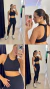 Conjunto Fitness Top e Legging Pézinho na internet