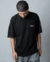 Camiseta Oversized Preto Marmorizado | Pallete - comprar online