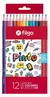 LAPICES DE COLORES FILGO PINTO X 12 +2GRAFITOS - comprar online