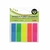 NOTAS ADHESIVAS PIZZINI BANDERITA NEON 5 X 25 U.