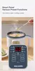 Fogão de arroz elétrico para casa, camada simples e dupla, antiaderente, Multicooker mecânico, panela vaporizada inteligente, 220V - comprar online