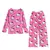 Imagem do Sanrio hello kitty pijamas conjunto bonito anime feminino flanela inverno dormir