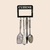 Organizador de Cocina - Ideal cucharones