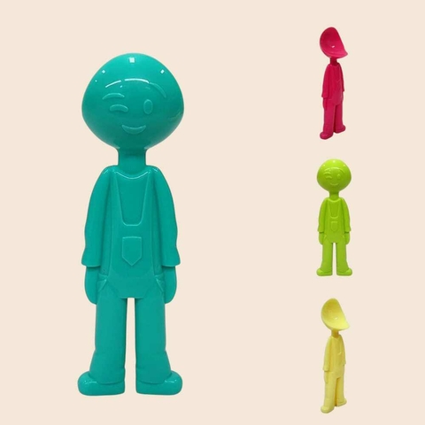 Cuchara helado Muñeco