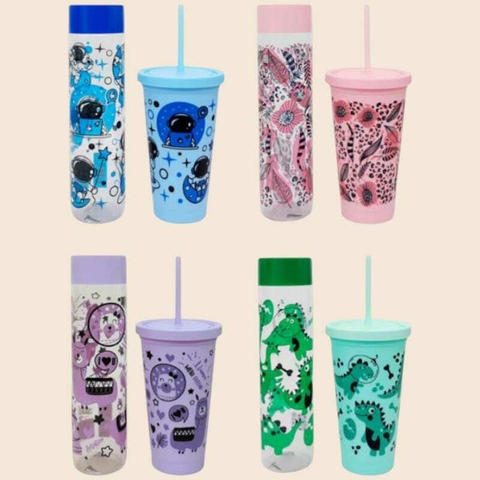 Botella + Vaso Refill 500 cc