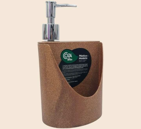 Dispenser de detergente 600 ml con espacio para esponja