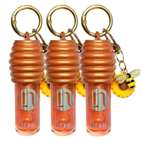 Lua e Neve - Lip Oil Mel Espelhado Chaveiro