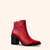 BOTIN LONDON CUERO 8CM REPUJADO