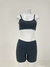 CONJUNTO TOP E SHORT ACADEMIA SABRINA PRETO - comprar online
