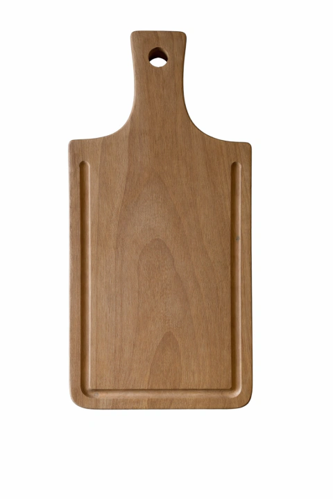 Tábua De Corte De Madeira Artesanal 45x23 Cm Teixeira