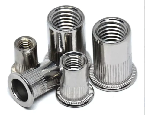 Rebite M4 Aba Plana Inox 100Pçs