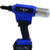 Rebitador Industrial 1/4" - 2 Baterias 18V-2Ah