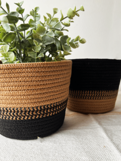CANASTO MACETERO PEQUEÑO B - comprar online