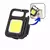 Imagem do lanterna multifunciona mini glare cob chaveiro pingente led