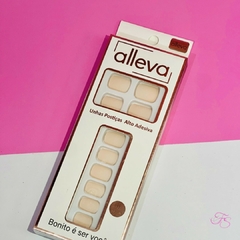 Unhas Postiças Alta Adesiva Quadrada 12 uni. - Alleva - comprar online