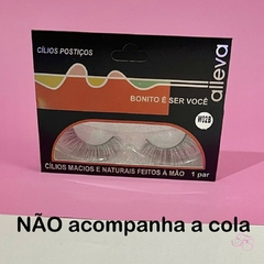 Kit 2 Pares de Cílios Postiços - Efeito Natural e Macio - Alleva na internet