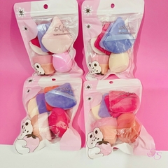 Kit com 6 Esponjas de Maquiagem - Aifer - comprar online