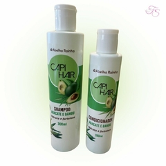 Kit Shampoo 300ml + Condicionador 200ml Capi Hair Abacate e Bambu - Abelha Rainha 3/3