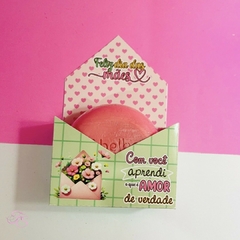 Mini caixa envelope Dia das Mães com 1 sabonete Abelha Rainha - comprar online