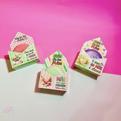 Mini caixa envelope Dia das Mães com 1 sabonete Abelha Rainha