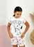 Pijama Snoopy Infantil de manga na internet