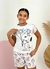 Pijama Snoopy Infantil de manga - comprar online