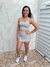 Conjunto short saia em poliamida premium - comprar online