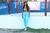 Imagem do Calça Legging em poliamida - azul céu