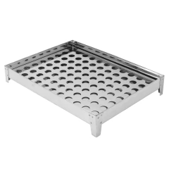 Imagem do Escorredor De Copos Em Aço Inox Profissional