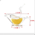 2x Espremedor De Limão Acrílico Gourmet Transparente Manual - loja online