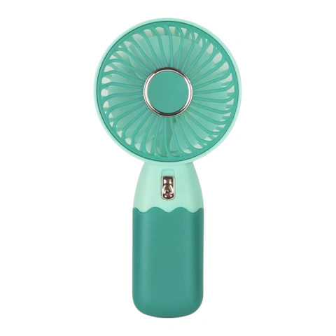 Ventilador de Mão/Mesa para Maquiagem Verde